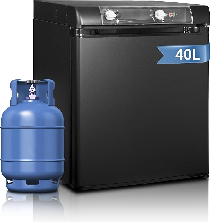 Smad 40L Absorption Fridge 3 Way Gas LPG/12V/240V Caravan Motorhome RV Home
