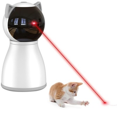 YVE LIFE Cat Toys Laser for Indoor Cats,The 4th Generation Real Random Trajector
