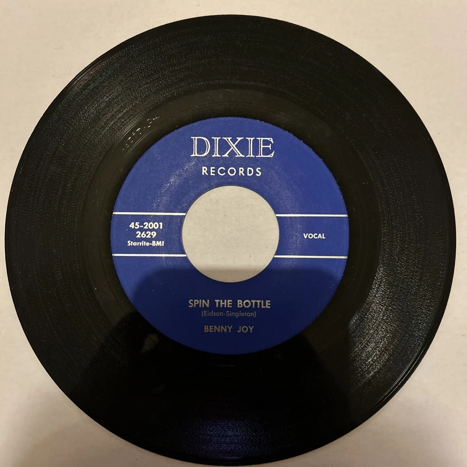 Benny Joy - Spin The Bottle / Steady With Betty - Rare 7" Vinyl 1958: Rockabilly - Image 3 of 4