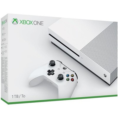 Microsoft Xbox One S - Konsole - 1TB - 1 Original Controller - Weiß - mit OVP