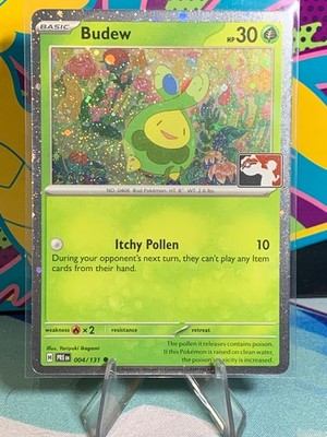 POKEMON TCG -BUDEW -004/131 - COSMO RARE - PRIZE PACK SERIES 8 - PLAY! STAMPED
