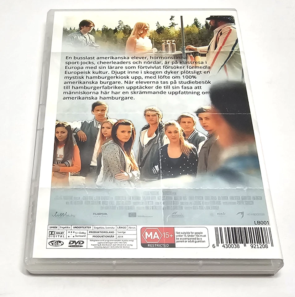 American Burger DVD 2014 Fredrik Hiller Near Mint Disc Ultra RARE Slasher Horror - Image 3 of 4