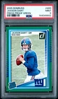 2025 PANINI DONRUSS PRESS PROOF GREEN #400 JAXSON DART ROOKIE RC PSA 9