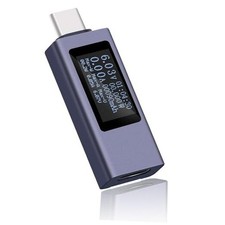 USB C Power Meter, USB C Tester Power Meter,Type C Voltage and Multi tester