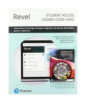 Revel for Automotive Technology -- Combo Access Card: Principles, Diagnosis, and
