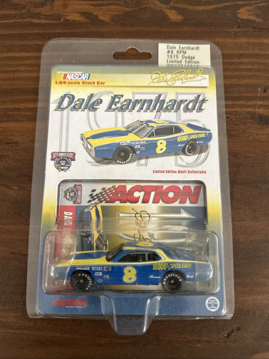 Dale Earnhardt Dodge Diecast Racing Cars 1975 Vehicle Year for