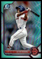 2022 Bowman Scouts' Top 100 Aqua Refractor Jeter Downs 115/125 Boston Red Sox