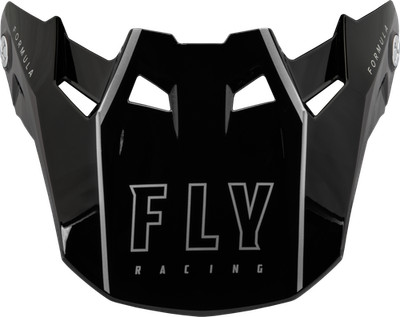 FLY RACING Formula Fits Carbon Tracer Visor Silver/Black XL/2X - Protective