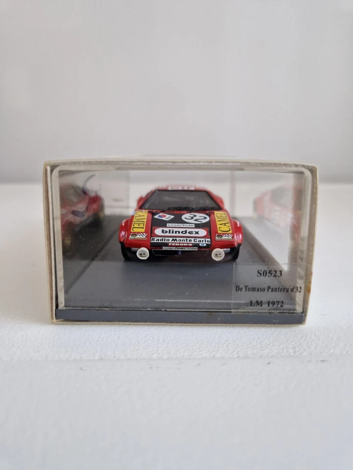 Spark De Tomaso Pantera #32 24h Le Mans 1972 S0523 1/43 Camel LM - Photo 2/4