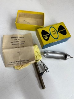 Vintage Campus Bee model airplane engine Rare Cox co2