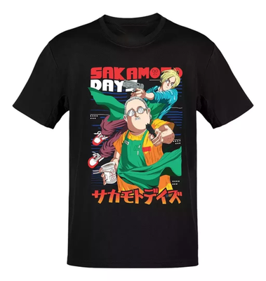 Anime Sakamoto Days Sakamoto Shin T-Shirt Size S-5XL, Gift For