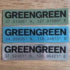 Official Sticker 3 pcs Set Cortis 2nd EP Album Greengreen Genuine