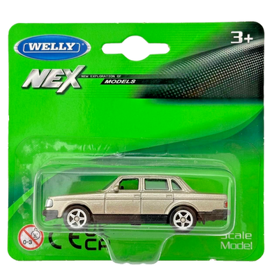 Volvo 240 GL Beige Metallic Welly 1:60 1:64 Series 52393 3