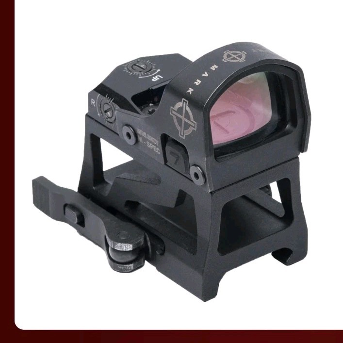 Sightmark Mini Shot M-Spec M1 LQD Reflex Sight Red 3 MOA Black QD Waterproof