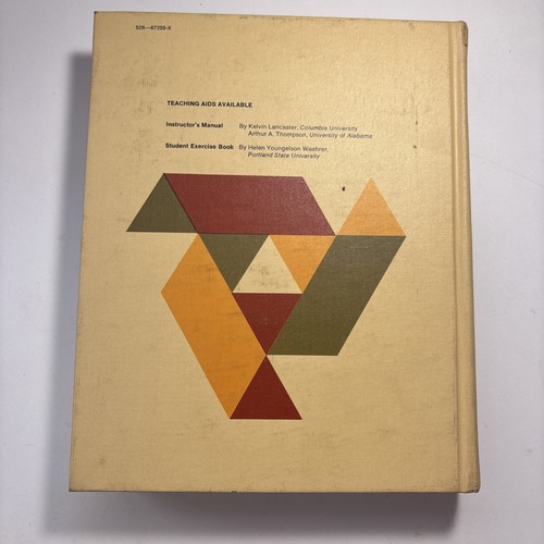 Modern economics: principles and policy HD VINTAGE 1973 Book By Kelvin Lancaster - Picture 2 of 14