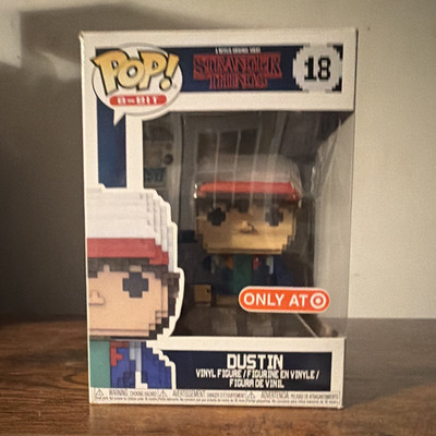 Funko Pop! 8-Bit Stranger Things Dustin Target Exclusive Vinyl Figure #18