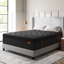 Viscountess Mattress Queen Double King Single Bed Spring Foam EuroTop 25/30/34cm