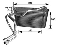 Mahle AE 33 000S Verdampfer, Klimaanlage FüR Audi