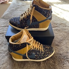 Nike Sky Hi Blue Athletic Shoes for Women for sale