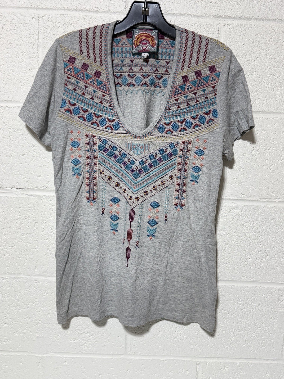 Johnny Was Los Angeles Tee Medium Geometric