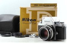 Nikon F Photomic FTN Vintage 35mm Film Camera w/ Box Serial Match From JAPAN