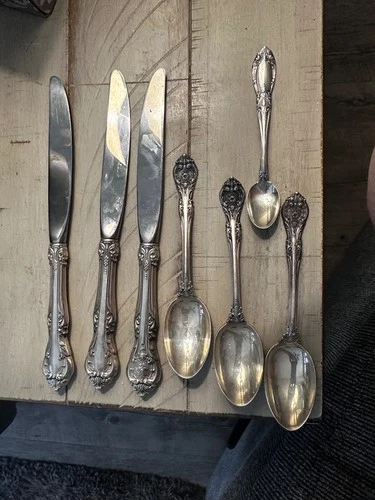 sterling silver flatware serving pieces