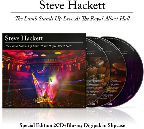 Steve Hackett - The Lamb Stands Up Live At The Royal Albert Hall [New CD] With B