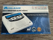 MIDLAND ALL HAZARDS ALERT WEATHER RADIO WR-120B Brand New