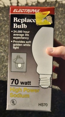 PHILIPS 70w High Pressure Sodium, E39, LU70, Light Bulb Lamp, NOS, 79503, C70S62