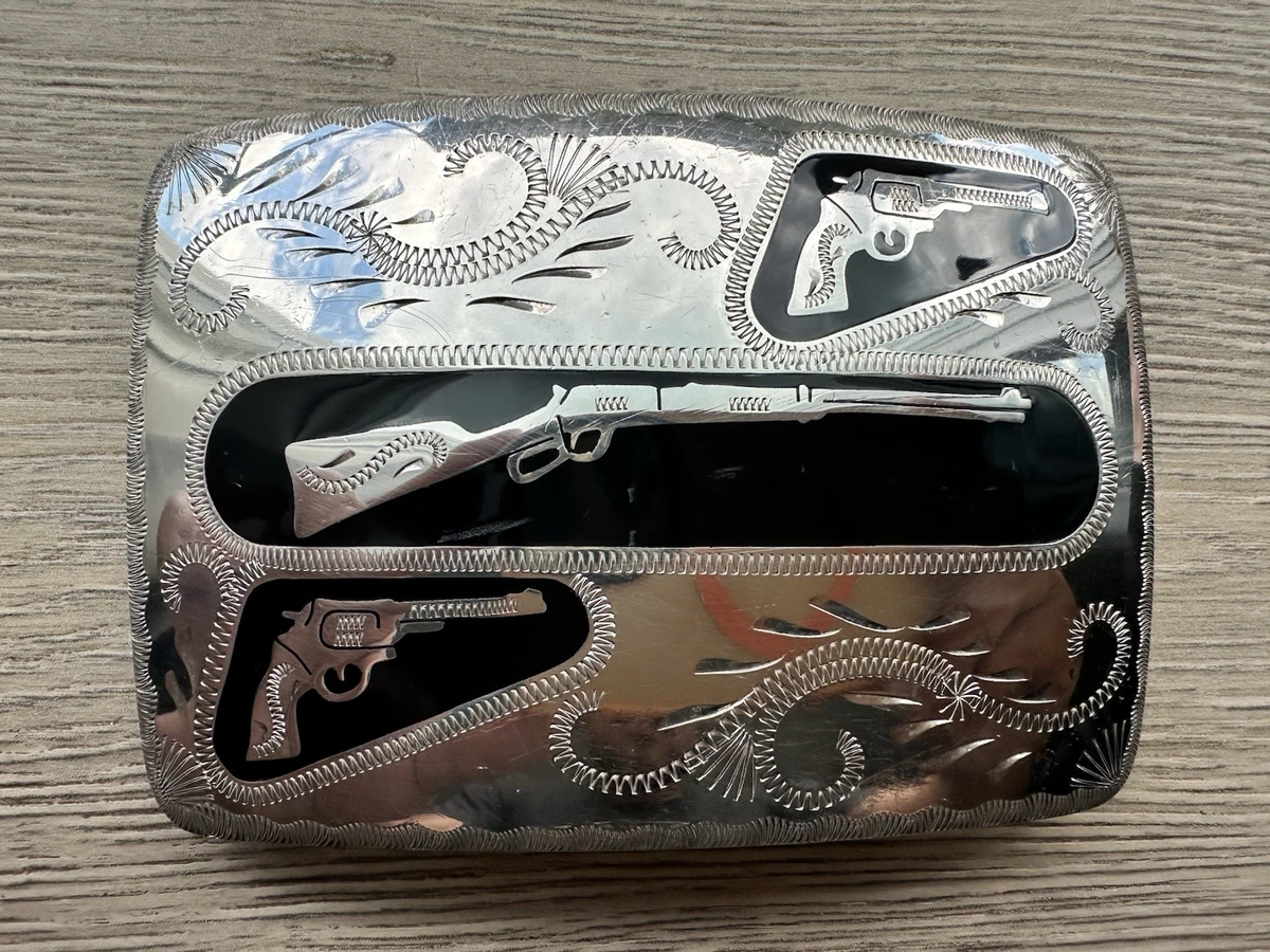 Johnson Held Buckles In Collectible Western Americana Belt Buckles