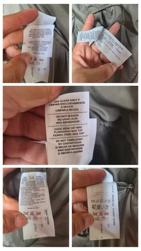 Ermenegildo Zegna Microsilk Trench Coat Silk Italy Water Repellent Sz 54 image 24