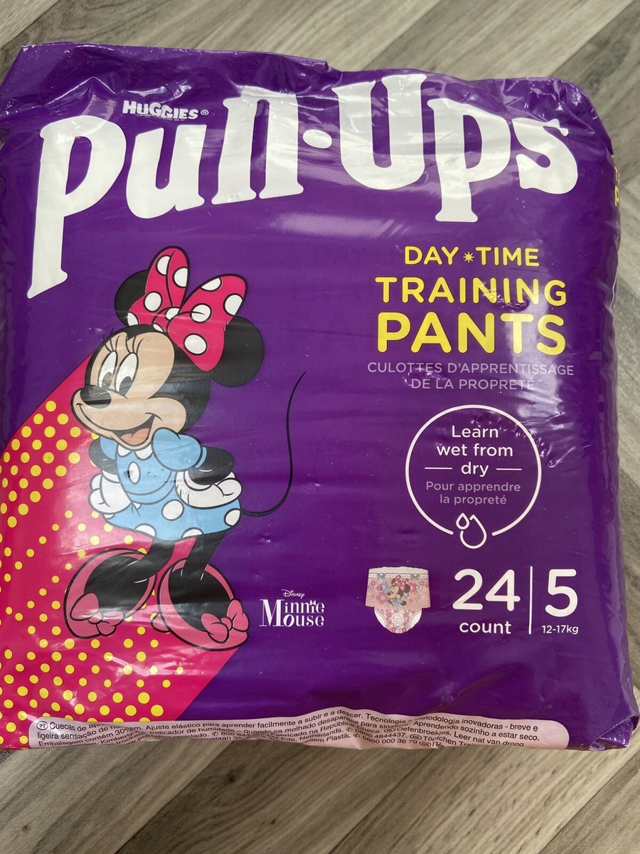 Huggies Pull Up Nappies Girls Size 12-17KG Day Fred Flo UK
