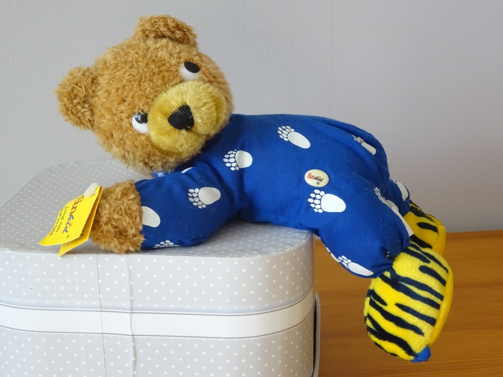 soleil ours en peluche