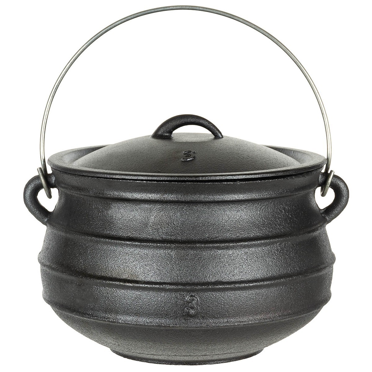 Fox Outdoor Classic Cast Iron Camp Fire Cooking Pot Oven 7.0 ltr
