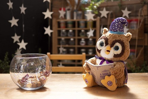 Cuddle Barn Octavius The Storytelling Owl Talking Stuffed Wizard Toy | NEW - Picture 5 of 5