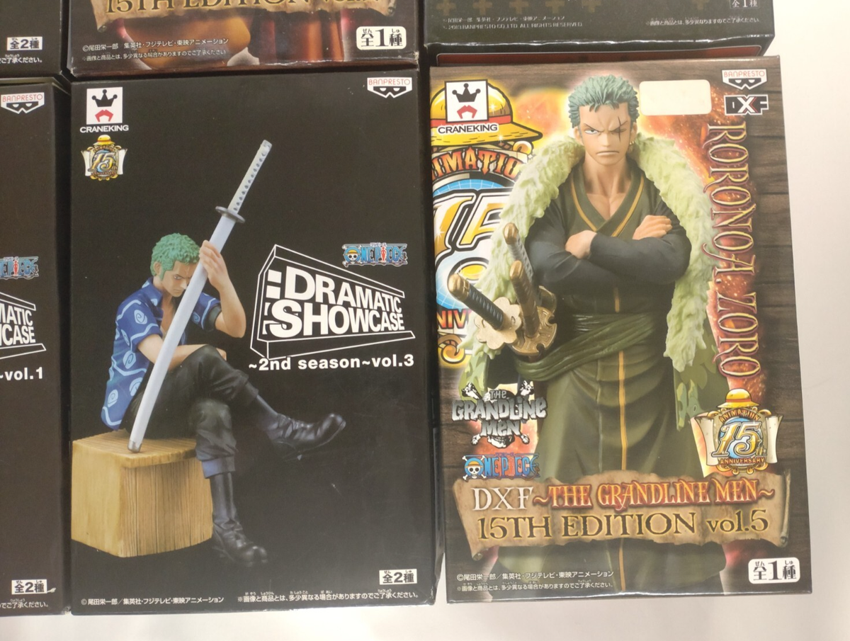 One Piece Dramatic Showcase 2nd DXF MEGA WCF Zoro Nami Usopp