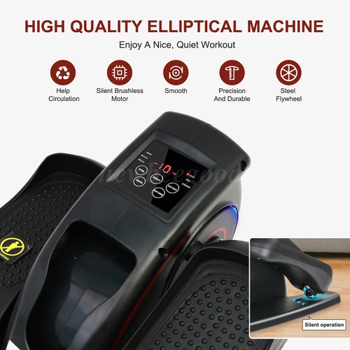 2025 Upgraded Under Desk Elliptical Ellipse Leg Exerciser Seated Remote Control - Picture 4 of 51