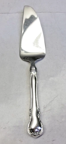 FRENCH PROVINCIAL STERLING SILVER CREAM CHEESE SERVER-ELEGANT 1948 TOWLE FLORAL