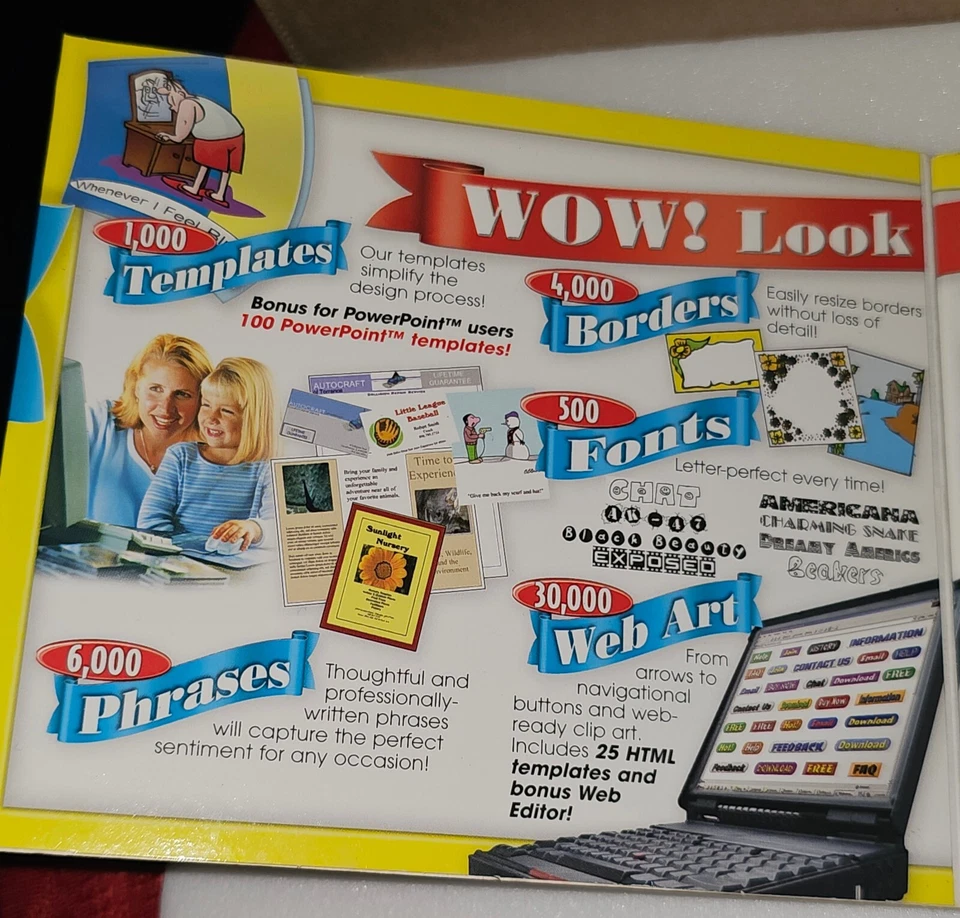 Cosmi Print Perfect 60K Clip Art - 7500 Photos - 1000 Templates- 500 Fonts - Dvd - Image 2 of 4