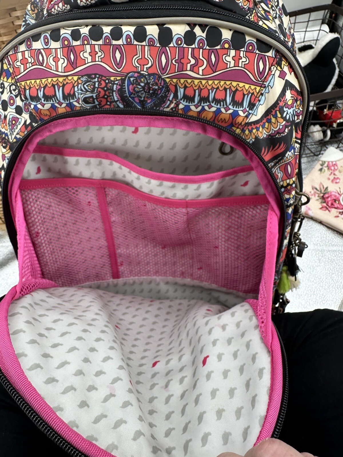 Sakroots Full Size Backpack Adjustable Straps Zip… - image 21