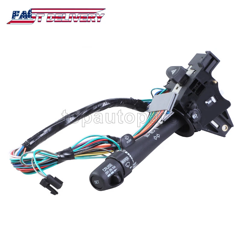 Interruptor multifunción crucero palanca señal de giro para Buick Century Regal 1997-2004 Foto 2 de 4