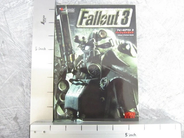 FALLOUT 3 Fall Out Perfect Game Guide PS3 Xbox360 Japan Book 2009 EB98 - Image 2 of 4