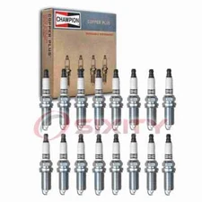 16 pc Champion Copper Plus Spark Plugs for 2009-2019 Dodge Charger 5.7L V8 cv