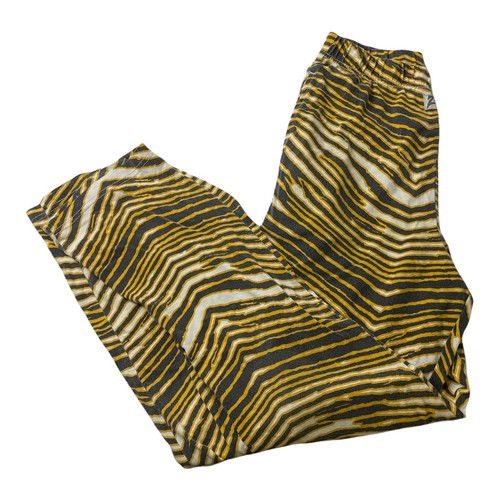 Vintage VTG ZUBAZ Black \u0026 Yellow 
