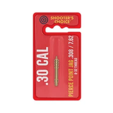 Shooters Choice Pierce Point Jag for .30/7.67 Cal with 8-32 Threads & Brass