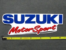 "SUZUKI Motor Sport" Original Motocross Racing Sticker Decal *** AMA ***  Moto-X