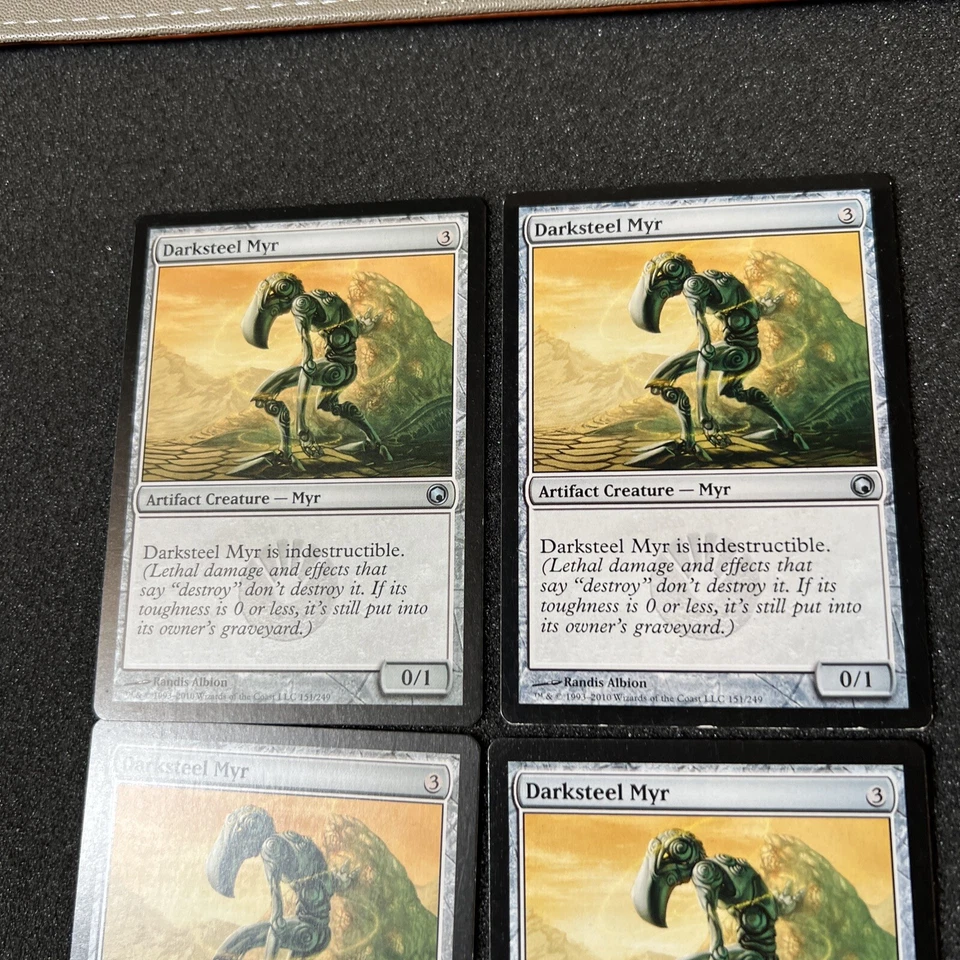 Darksteel Myr Magic The Gathering Mtg Artifact Scars of Mirrodin Card 4 - Image 2 of 4