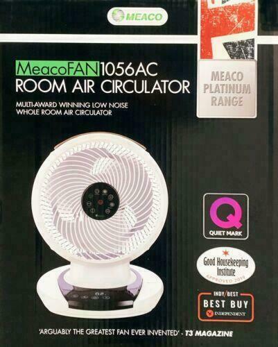 Meaco Fan 1056AC Room Air Circulator Fan Low Noise with Remote Control  Brand New 5060409600374 | eBay