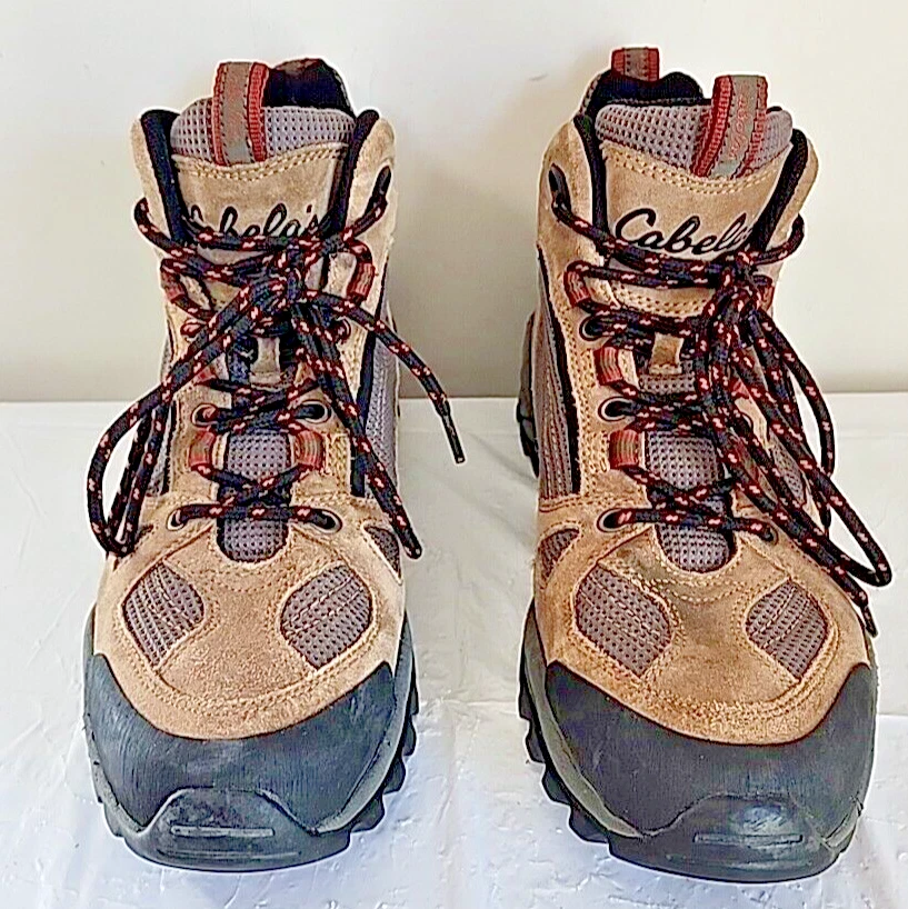 Cabela's Hiking Boots Men's 10.5 D Brown Ventilated Camping Outdoors Walking
Opens in a new window o