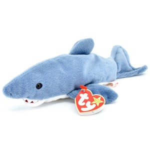 ty shark stuffed animal